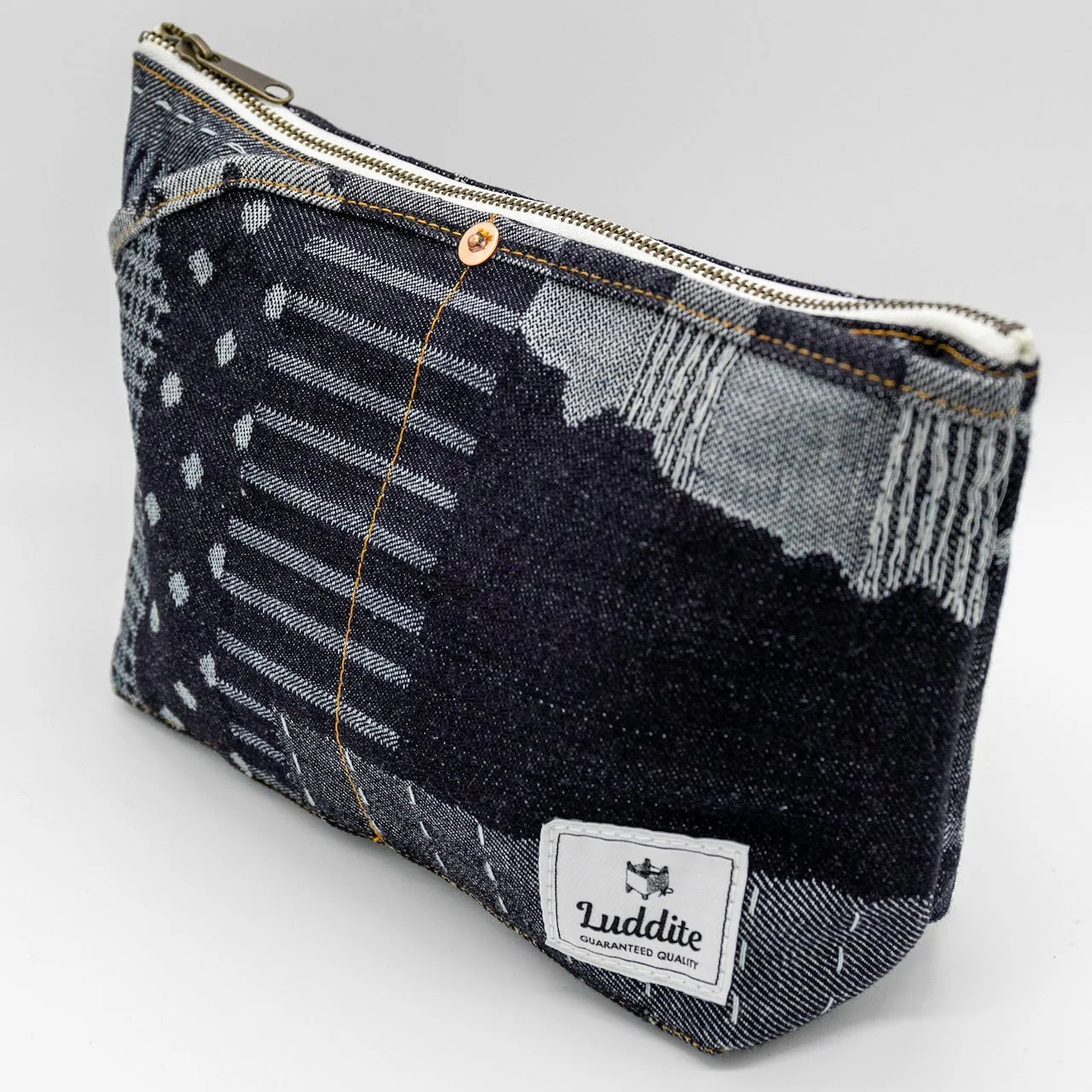 Denim Boat Pouch / Luddite