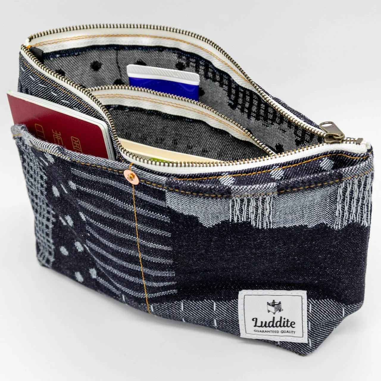 Denim Boat Pouch / Luddite - Image 2