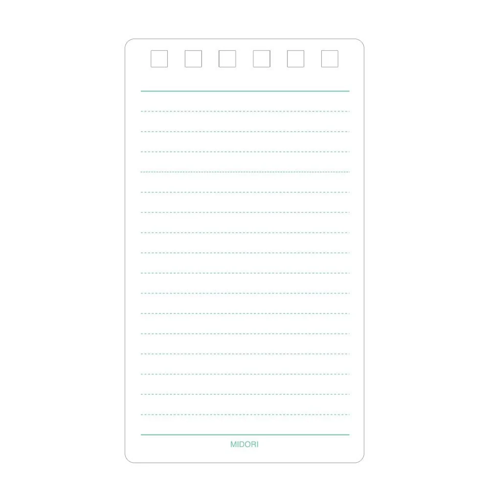 Diamond Memo Notepad / MIDORI - Image 2
