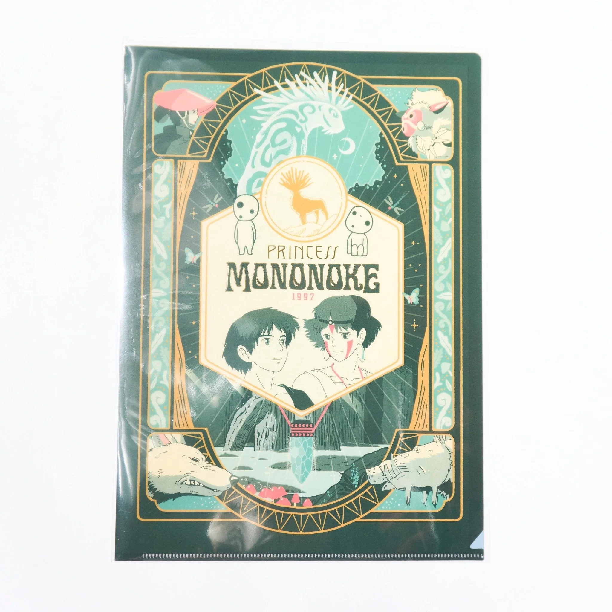Studio Ghibli Retro Frame A4 Clear File Folder / Movic - Image 3