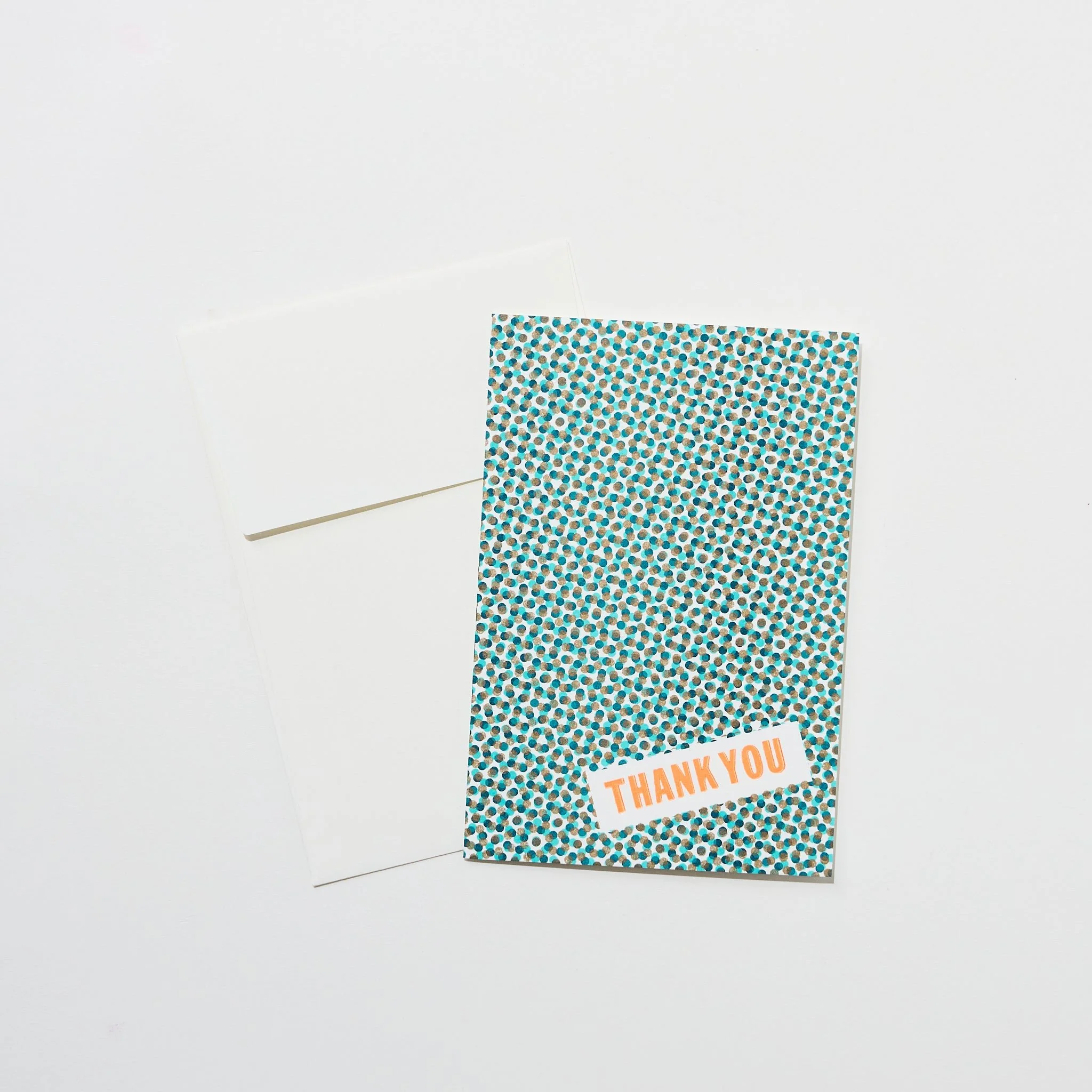 DOT Thank You Card / Letterpress Letters - Image 2