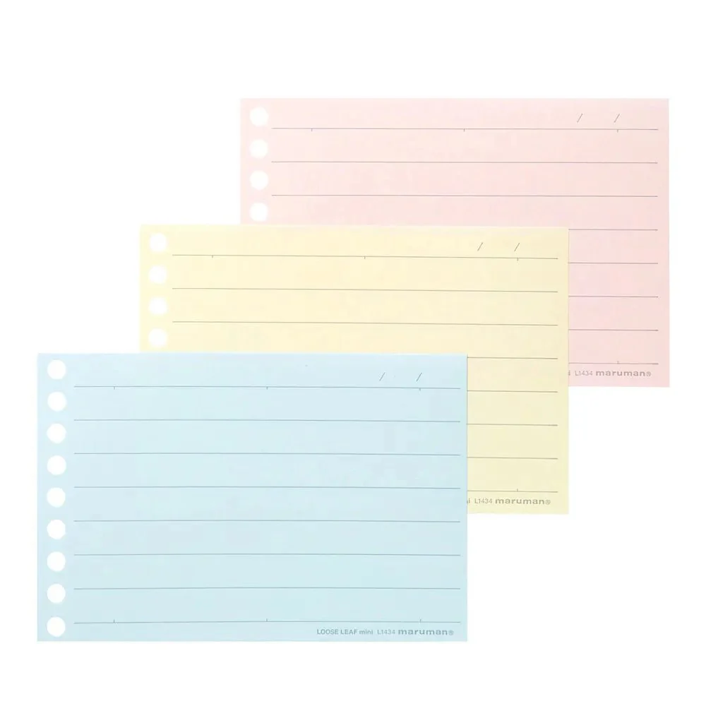 Write-Easy Colorful Mini Loose Leaf / maruman - Image 3