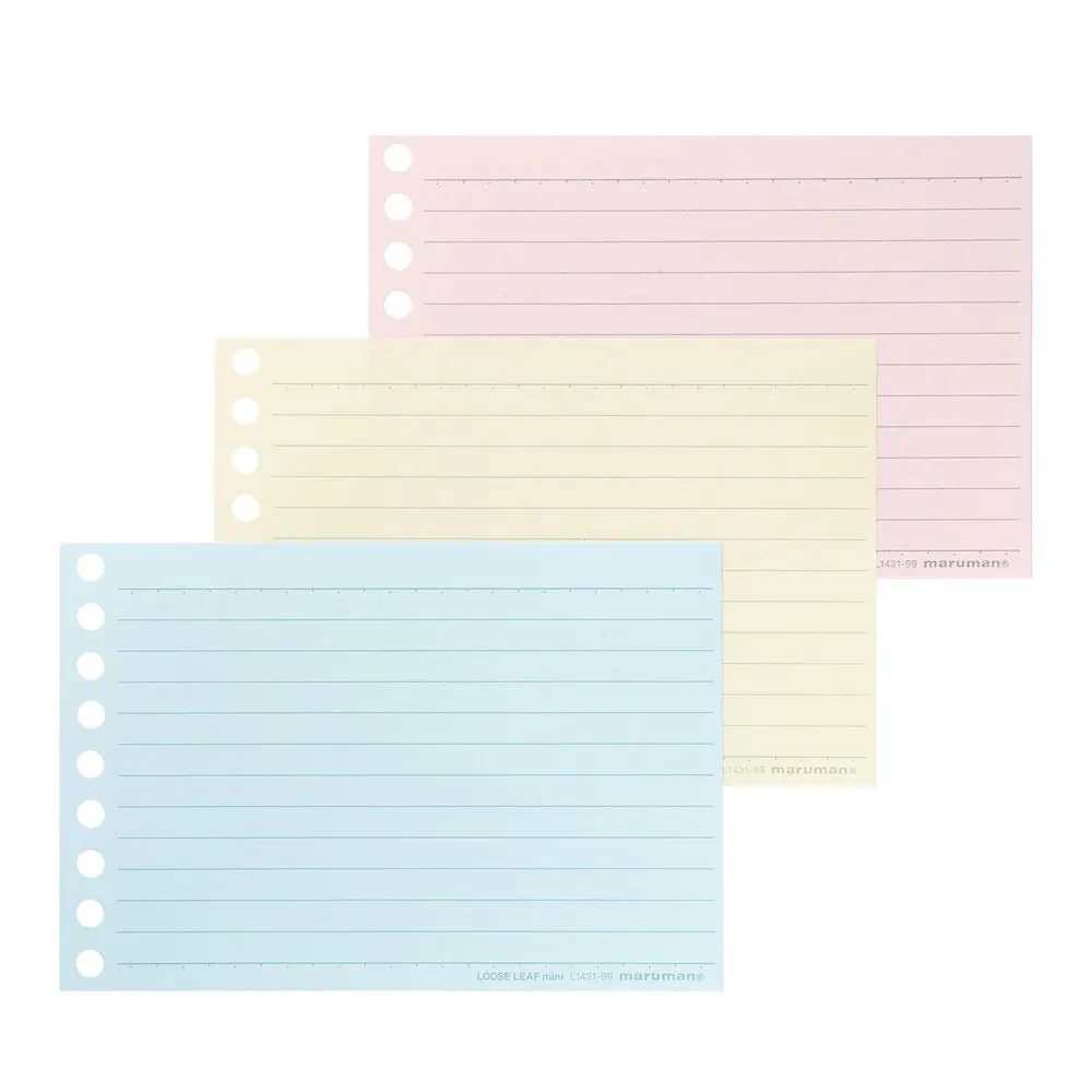 Write-Easy Colorful Mini Loose Leaf / maruman - Image 9
