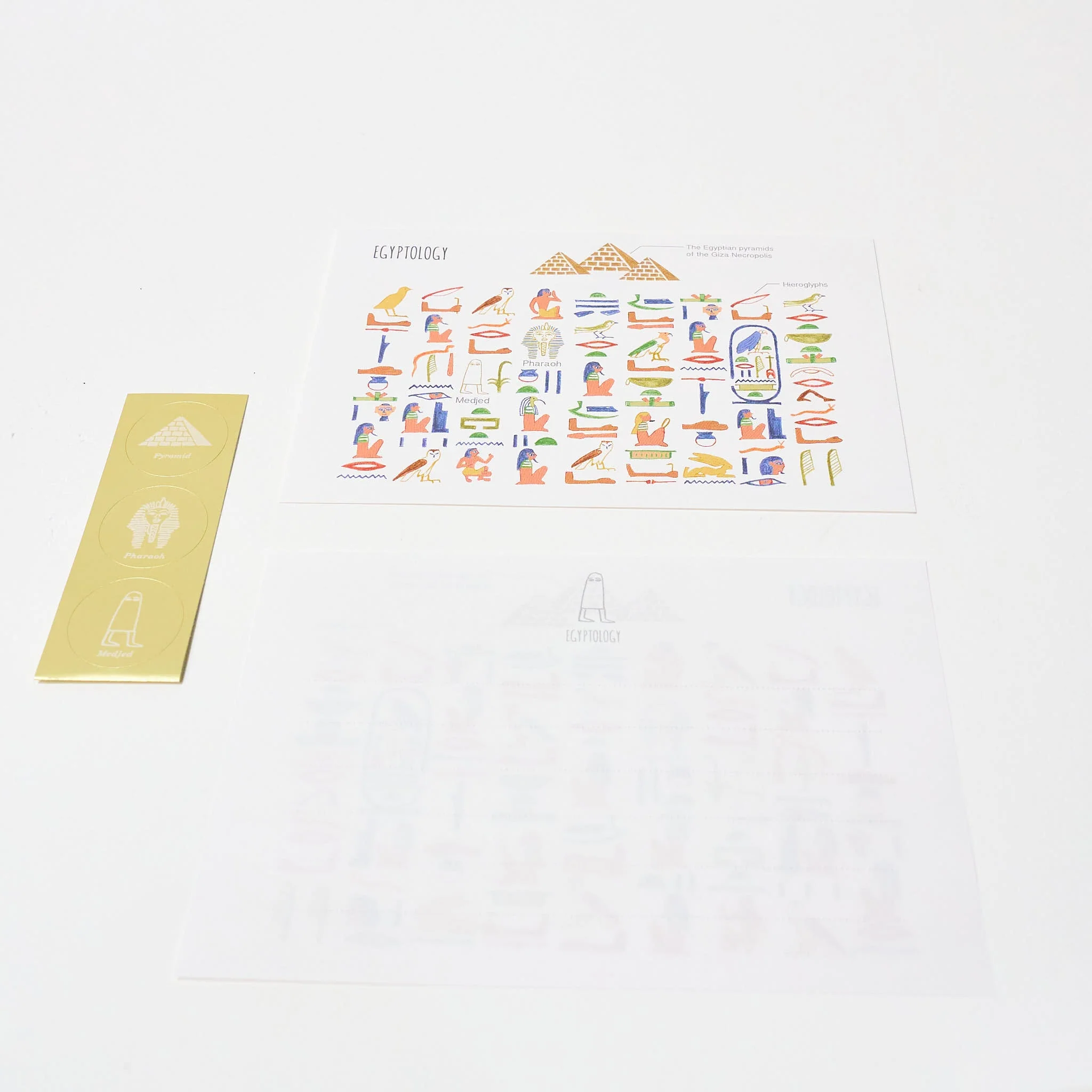 STUDY HOLIC Letter Set / GreenFlash - Image 4
