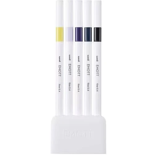 EMOTT Markers 5 Color Set / uni Mitsubishi Pencil - Image 11