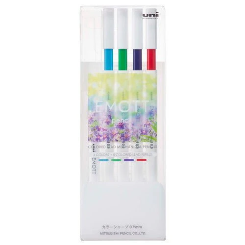EMOTT Mechanical Pencil 4 Color Set / uni Mitsubishi Pencil