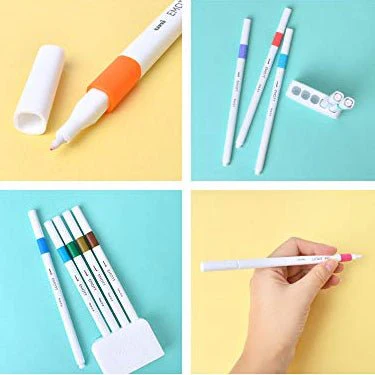 EMOTT Water Based Felt-Tip Pen 10 Color Set / uni Mitsubishi Pencil - Image 5