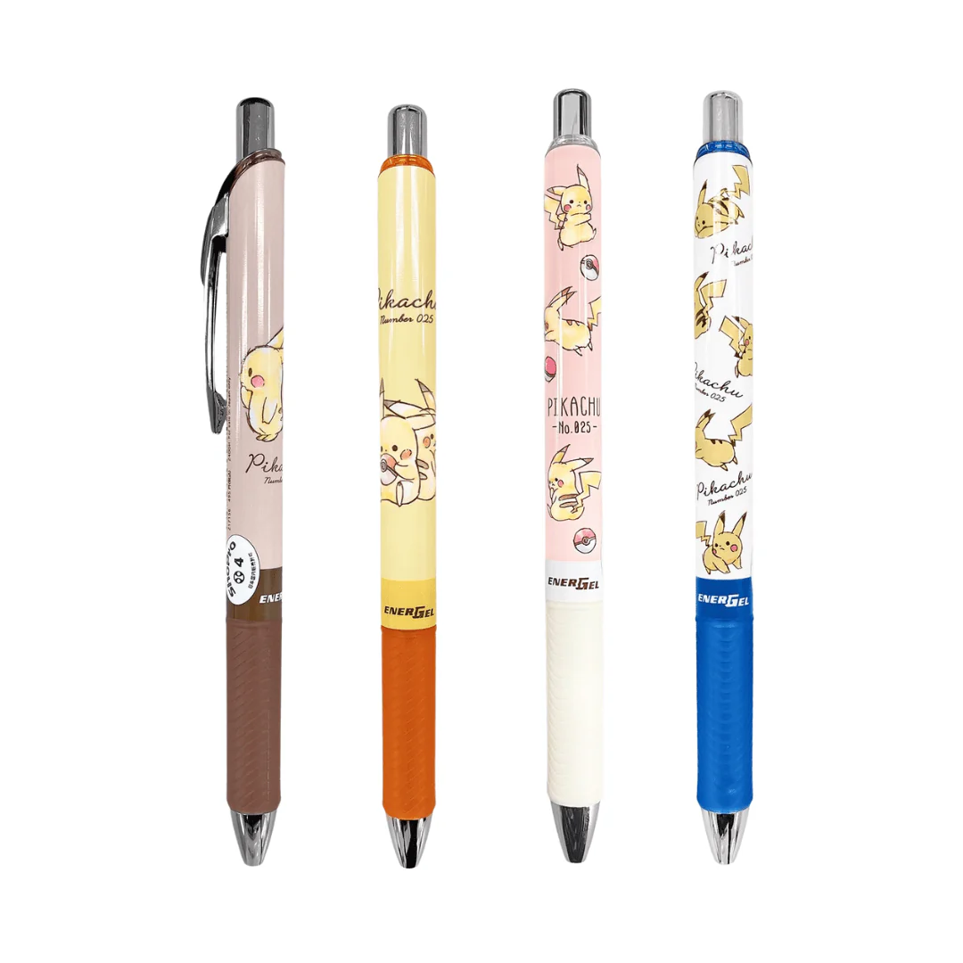 Energel Ballpoint Pen Pokemon Pikachu Number 025 / Kamio Japan - Image 5