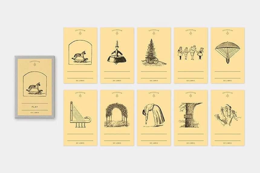 Ex Libris Bookplate Sticker Series / TOUCH & FLOW - Image 11