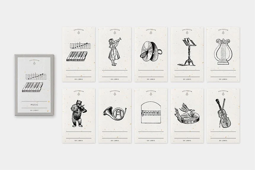 Ex Libris Bookplate Sticker Series / TOUCH & FLOW - Image 18