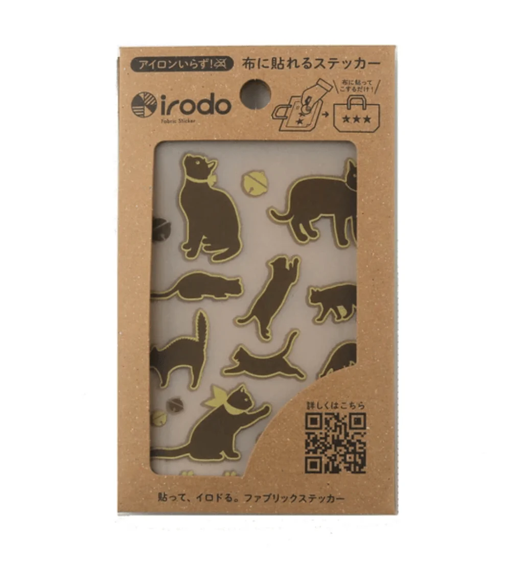 Fabric Sticker Set Cat 2 / irodo