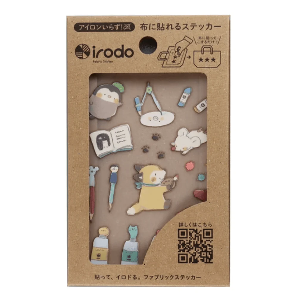 Fabric Sticker Set Cute / irodo