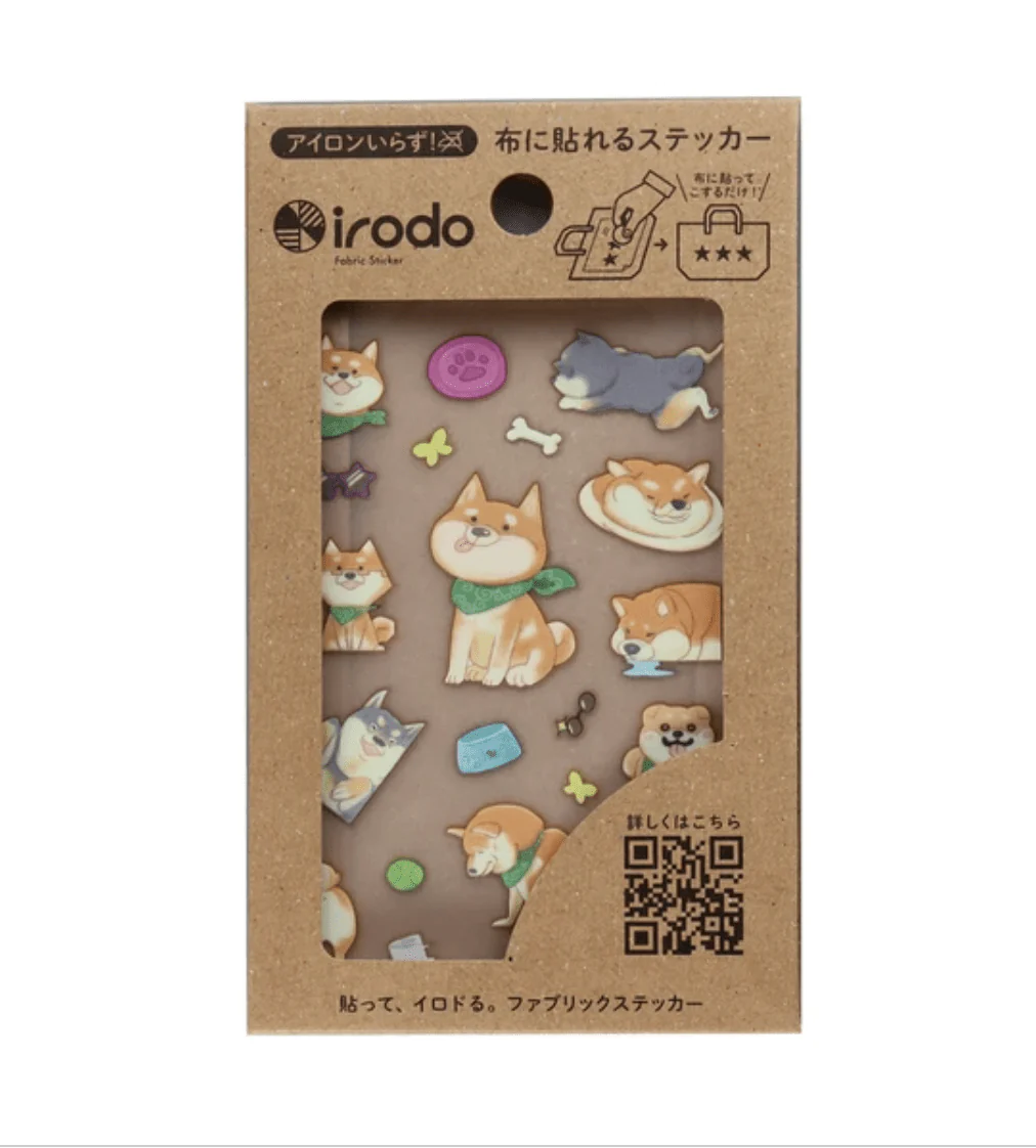 Fabric Sticker Set Cute / irodo - Image 4