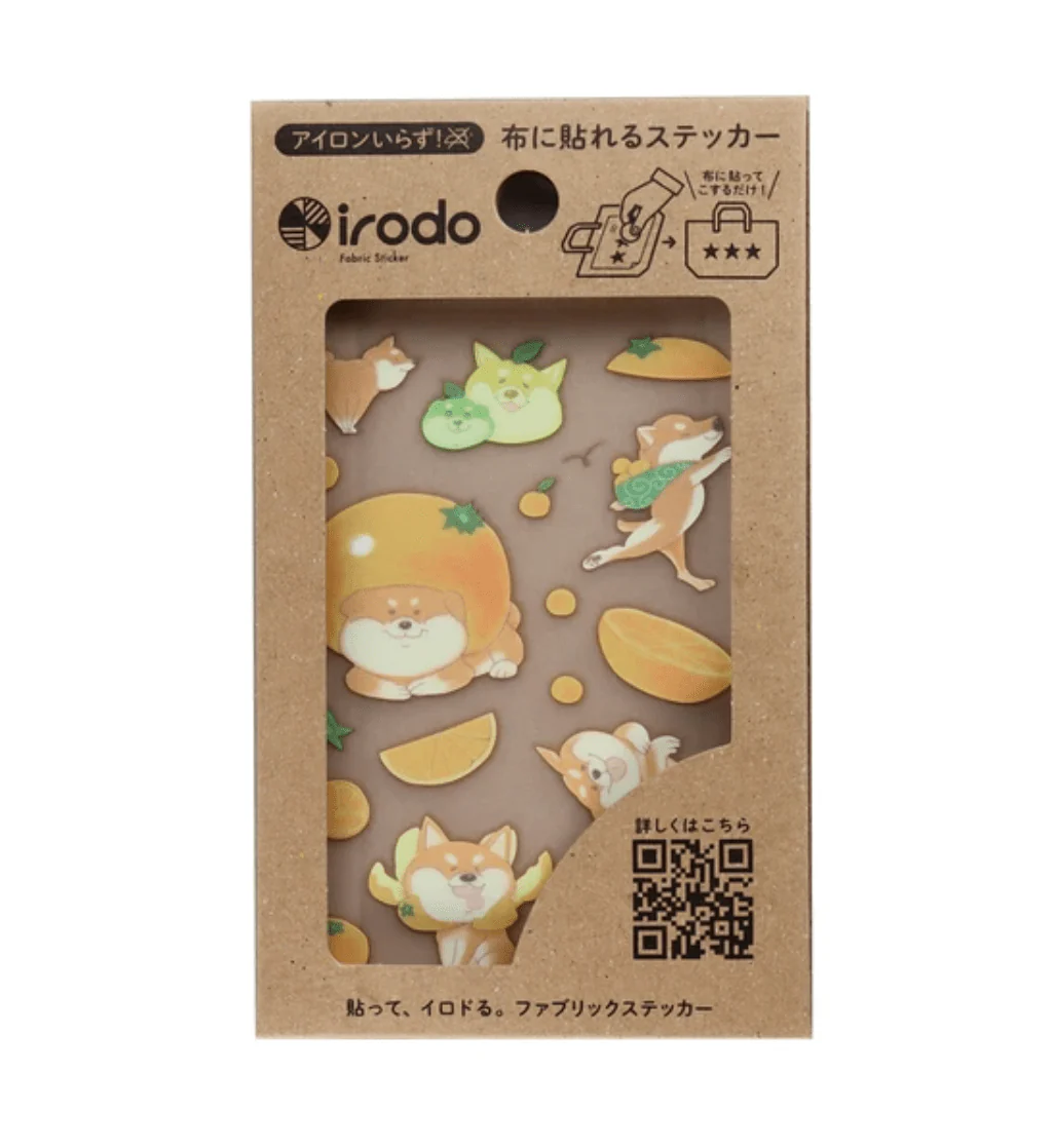 Fabric Sticker Set Cute / irodo - Image 5