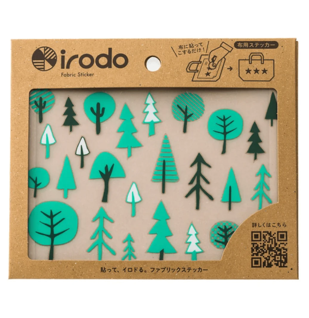 Fabric Sticker Set Forest / irodo - Image 3