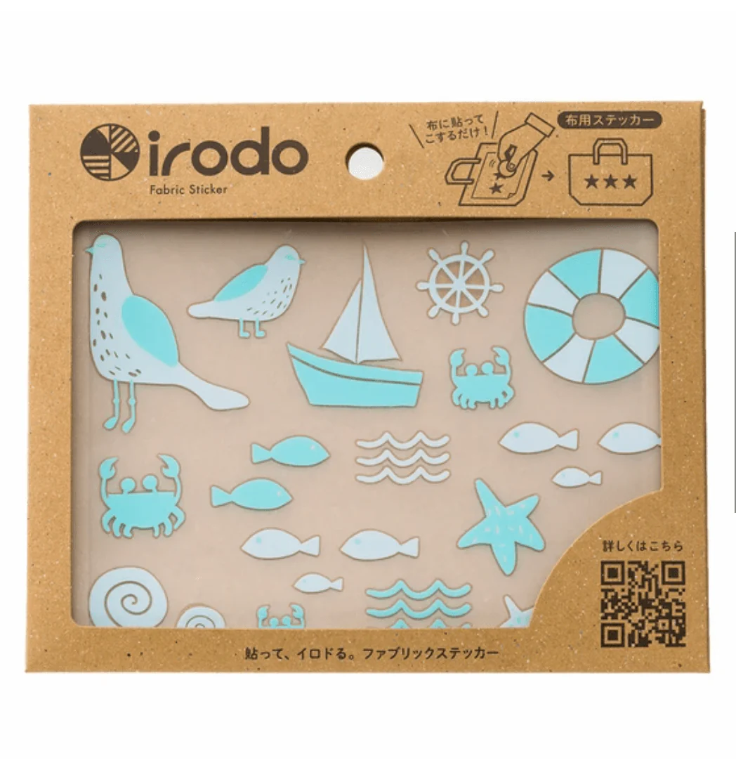 Fabric Sticker Set Sea / irodo