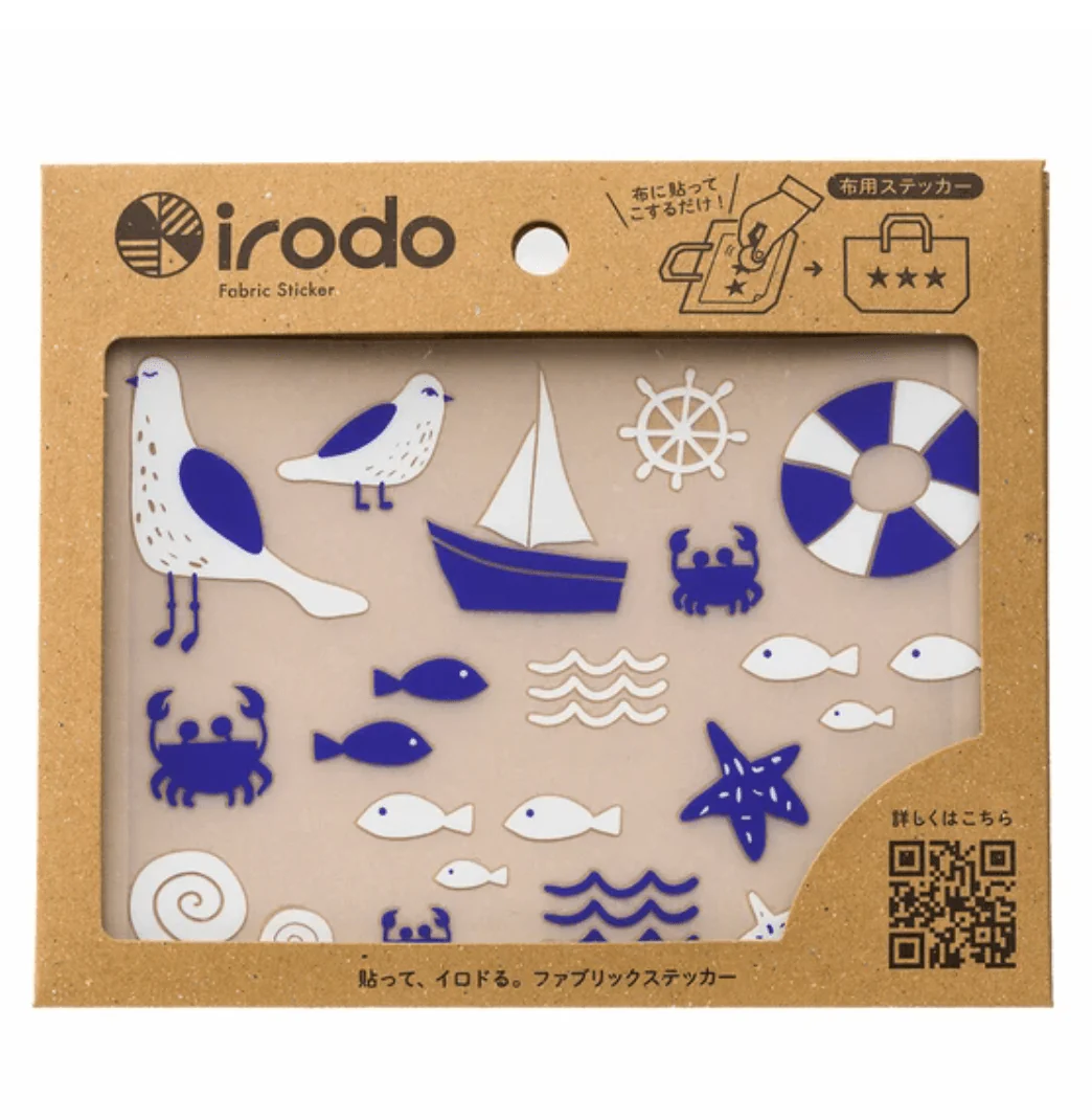 Fabric Sticker Set Sea / irodo - Image 2