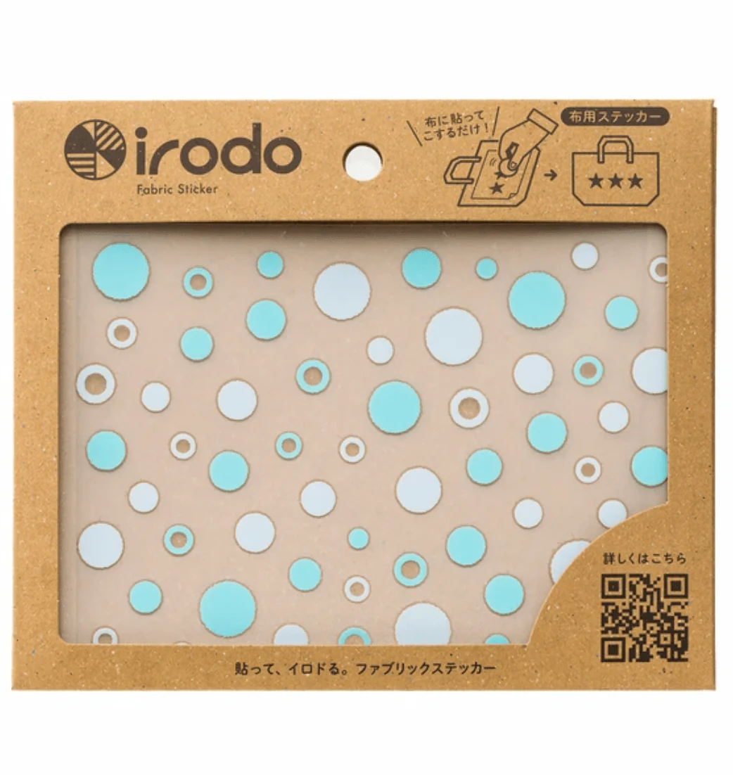 Fabric Sticker Set Shower Dot / irodo - Image 2