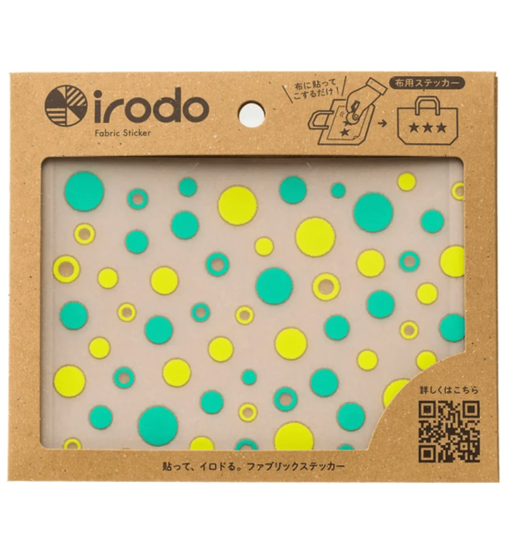 Fabric Sticker Set Shower Dot / irodo - Image 3