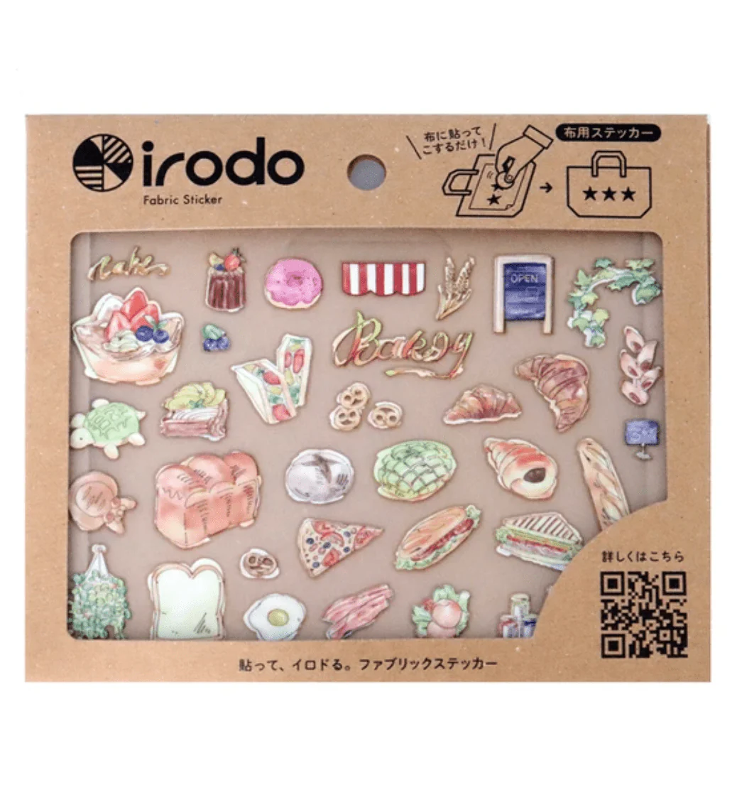 Fabric Sticker Set Food / irodo