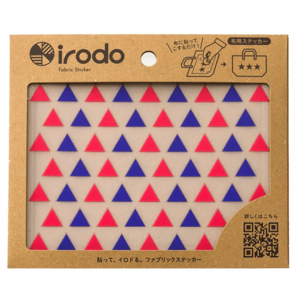 Fabric Sticker Set Triangle / irodo - Image 2
