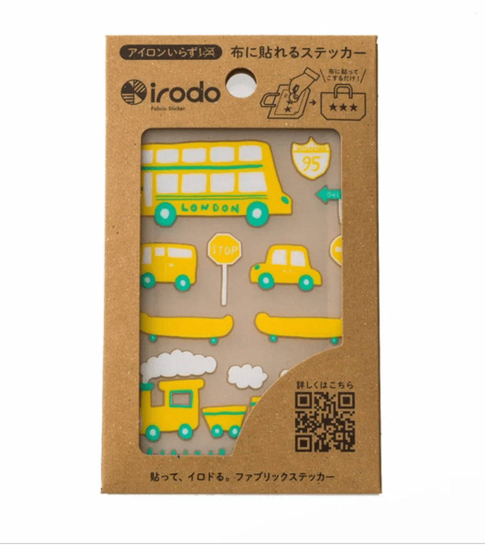 Fabric Sticker Set Vehicle / irodo