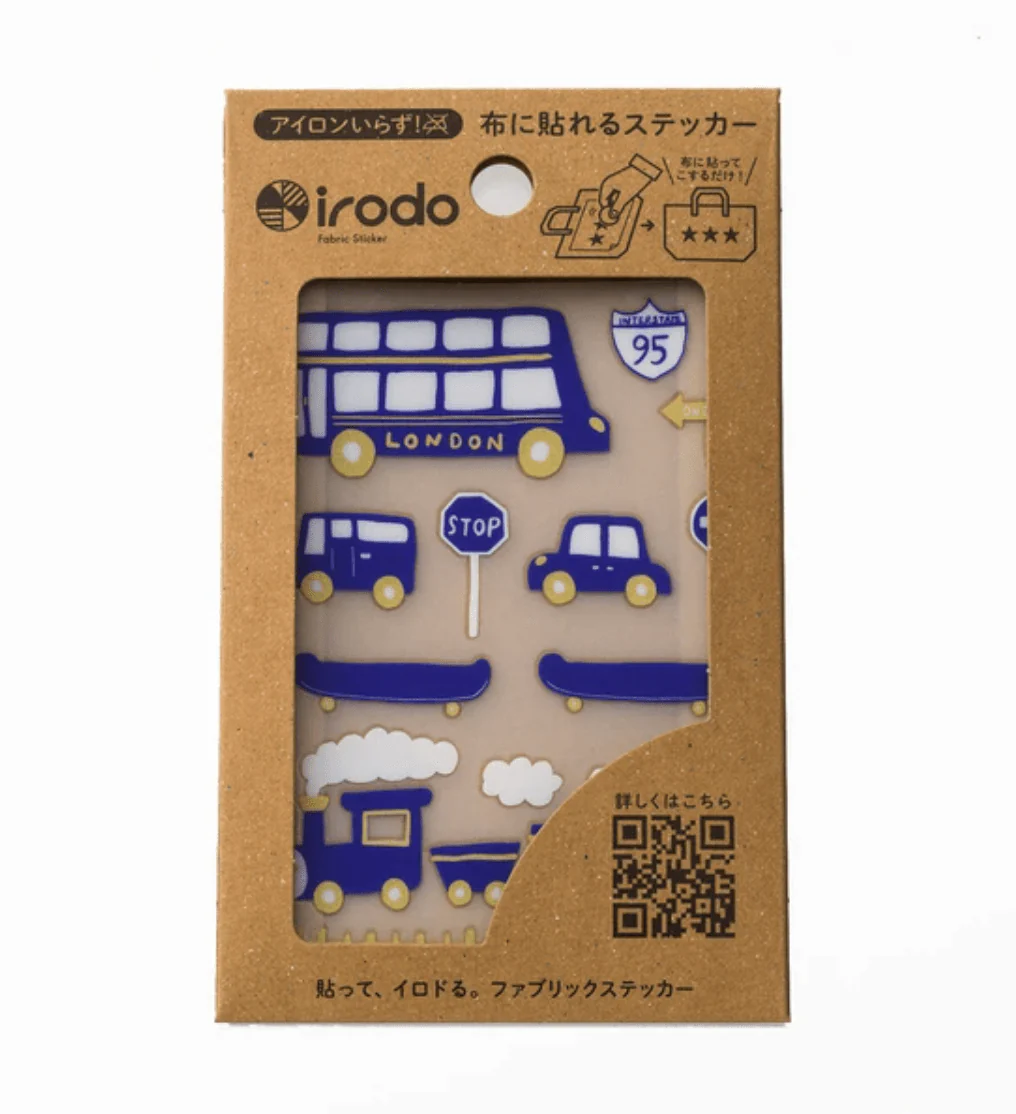 Fabric Sticker Set Vehicle / irodo - Image 2