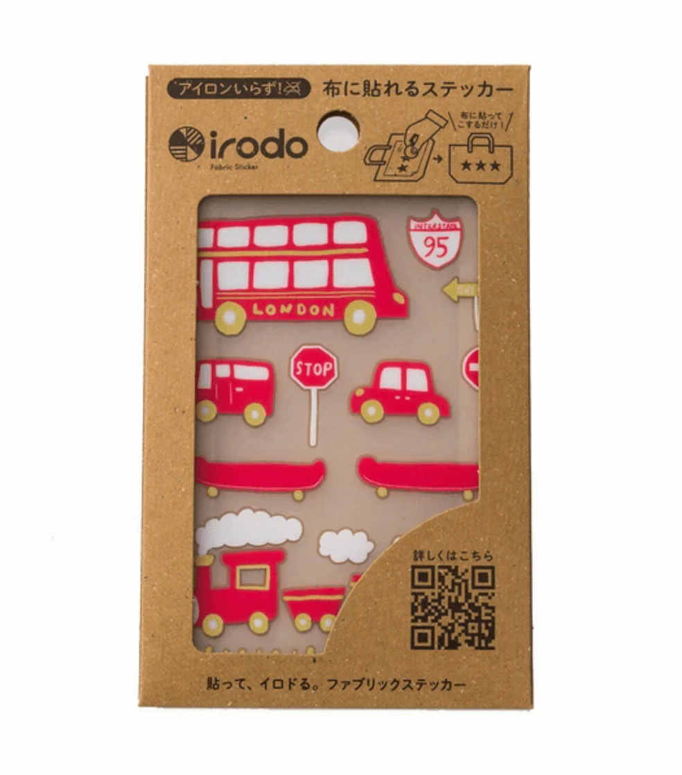Fabric Sticker Set Vehicle / irodo - Image 3