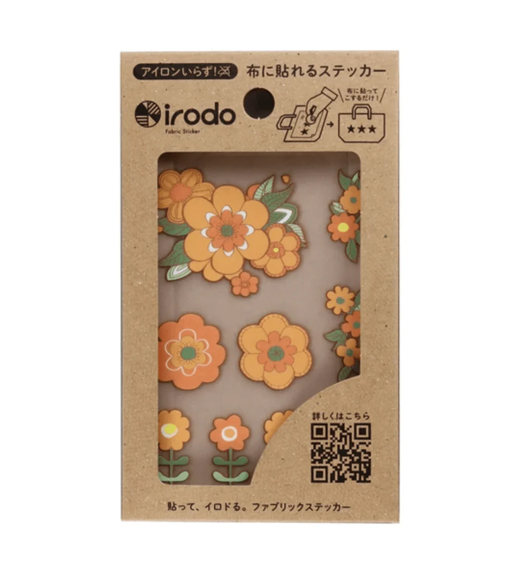 Fabric Sticker Set Flower / irodo - Image 3