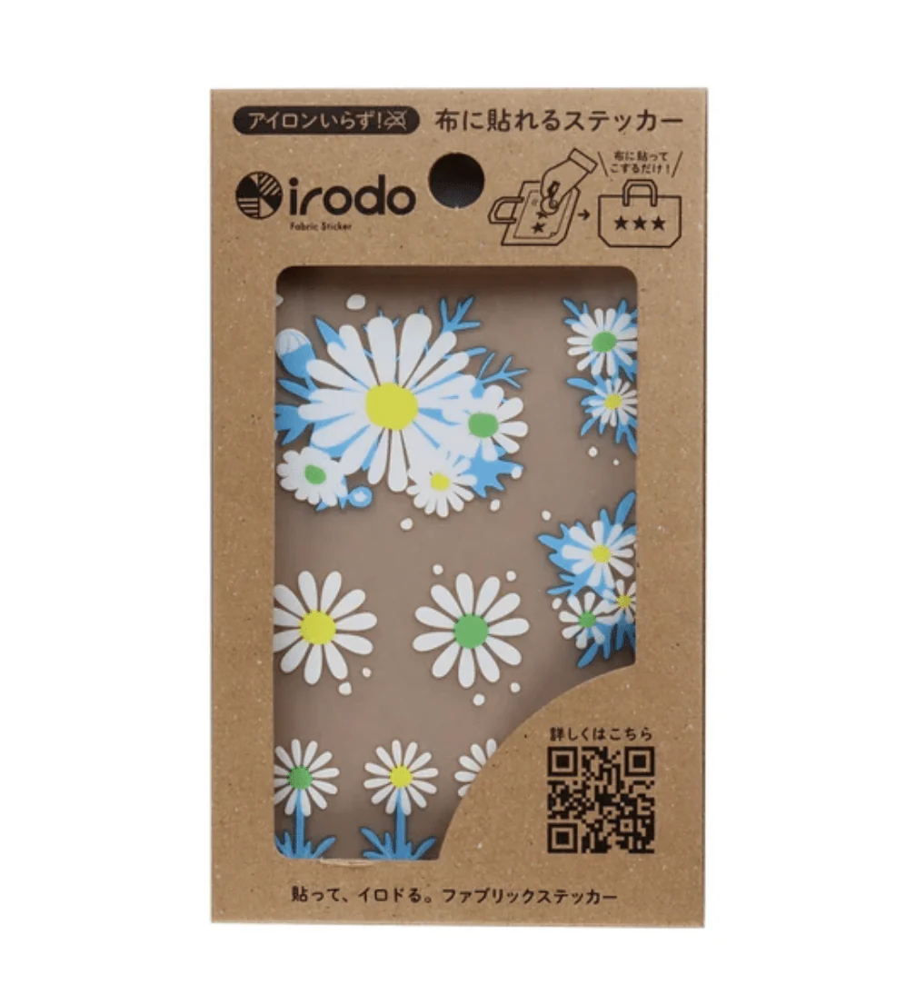 Fabric Sticker Set Flower / irodo - Image 4