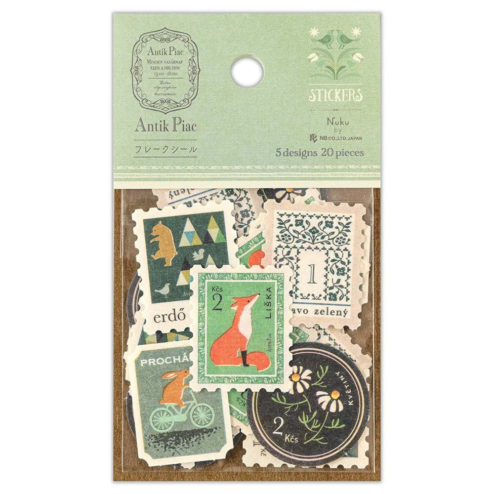 Antique Flake Stickers / NB - Image 2