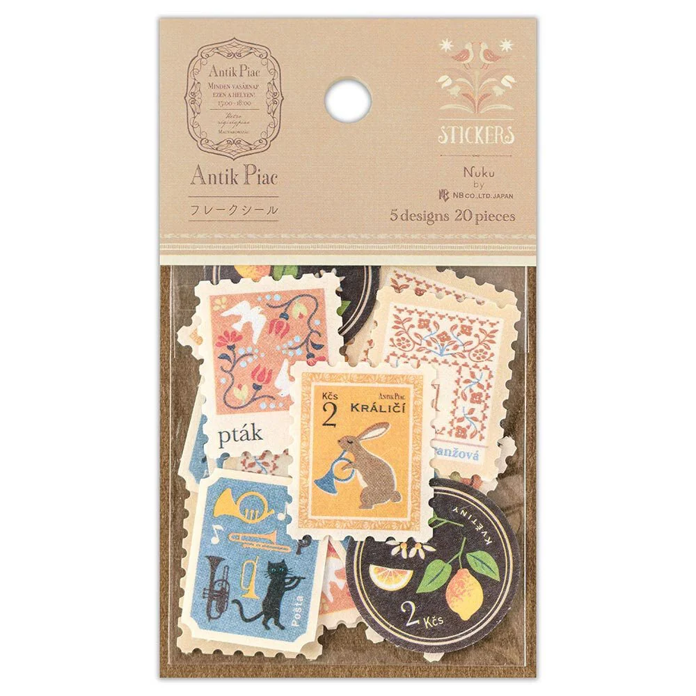Antique Flake Stickers / NB - Image 4
