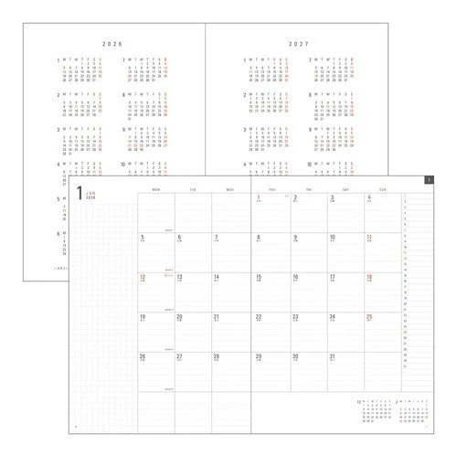 FLAT DIARY 2026 / MIDORI - Image 17
