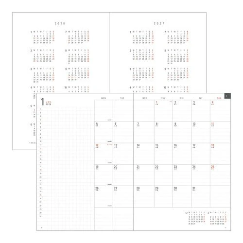 FLAT DIARY 2026 / MIDORI - Image 7