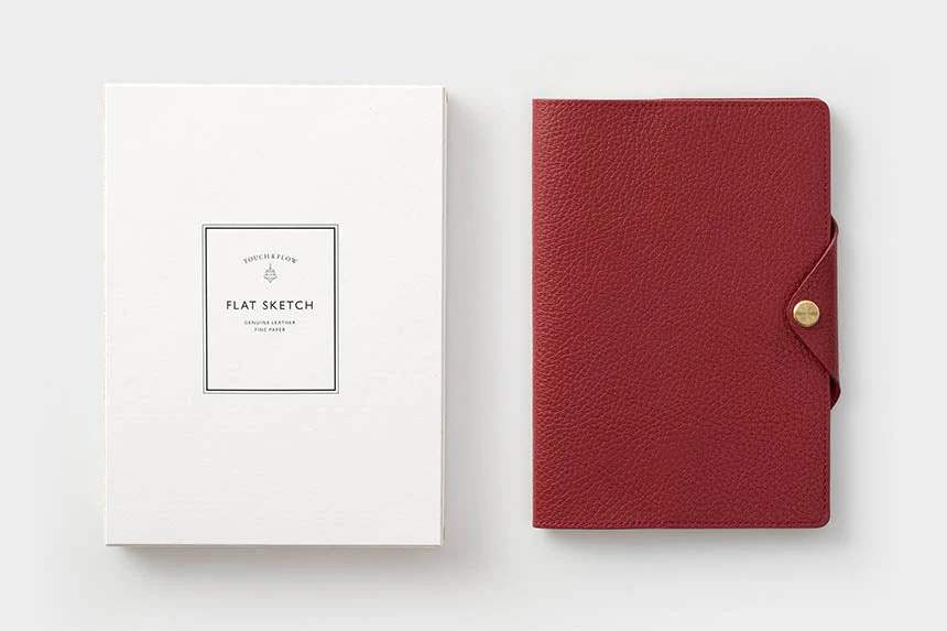 Flat Sketch B6 Slim Notebook & Planner Leather Cover / TOUCH & FLOW - Image 10