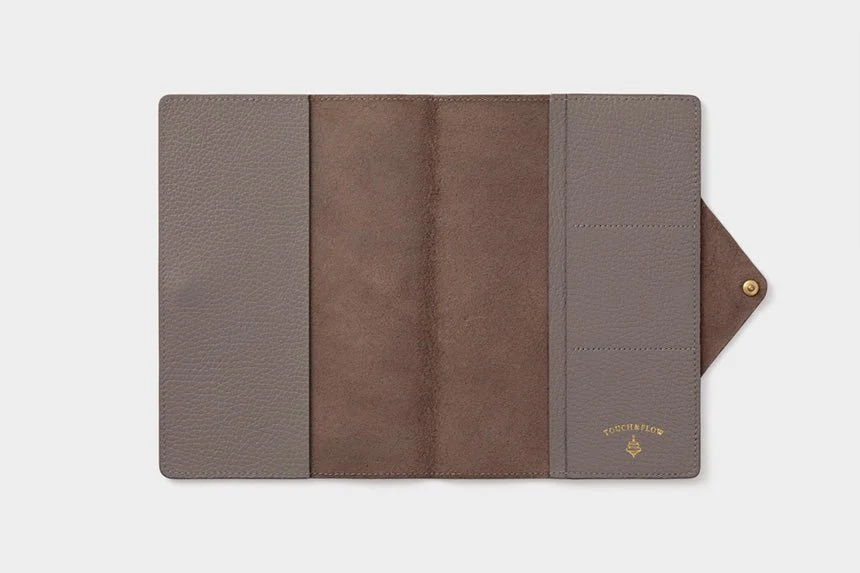 Flat Sketch B6 Slim Notebook & Planner Leather Cover / TOUCH & FLOW - Image 14