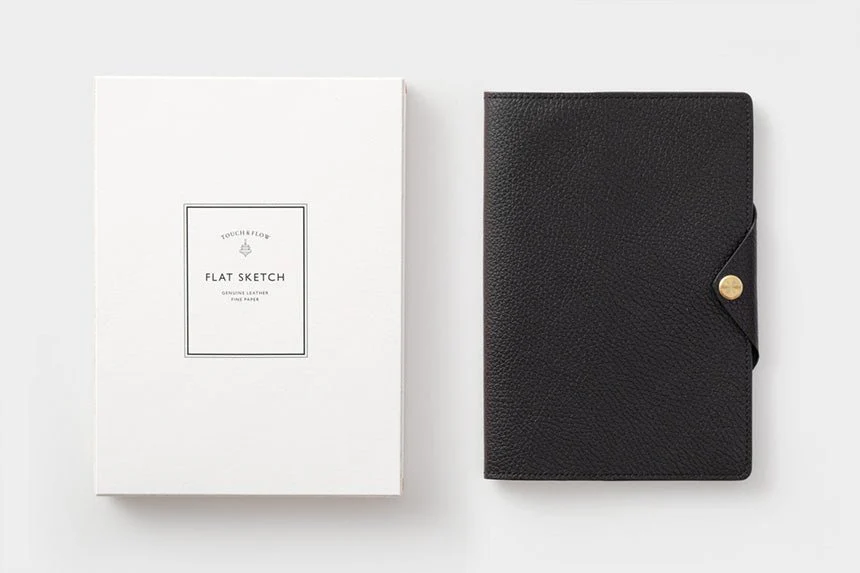 Flat Sketch B6 Slim Notebook & Planner Leather Cover / TOUCH & FLOW - Image 18