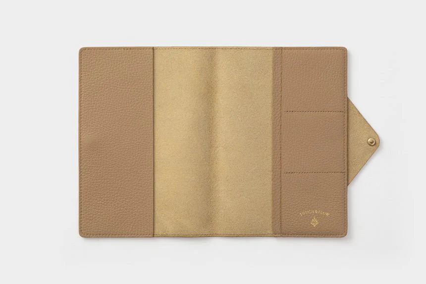 Flat Sketch B6 Slim Notebook & Planner Leather Cover / TOUCH & FLOW - Image 2