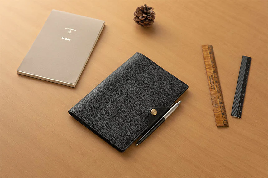 Flat Sketch B6 Slim Notebook & Planner Leather Cover / TOUCH & FLOW - Image 7