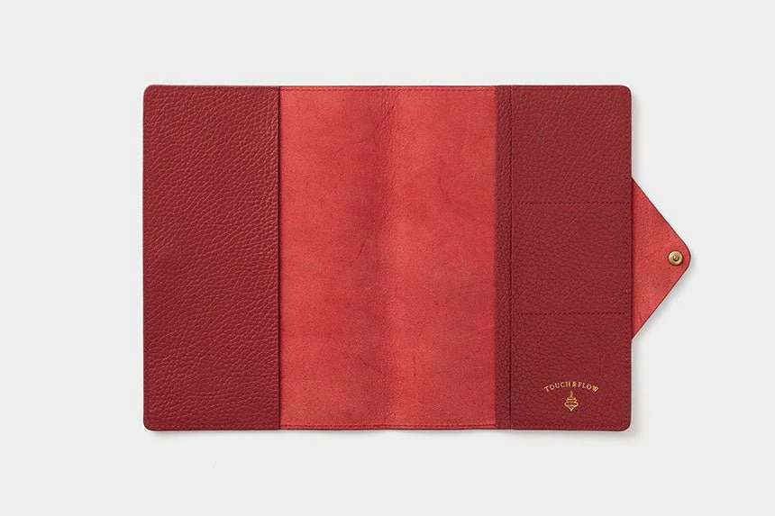Flat Sketch B6 Slim Notebook & Planner Leather Cover / TOUCH & FLOW - Image 9