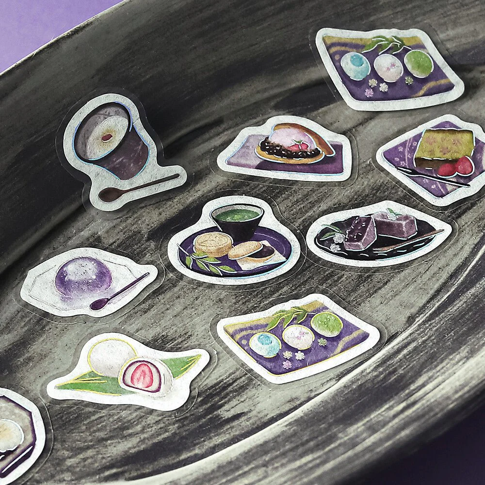 BGM Foil Stamping "Kissa A La Mode: Miyabi" Flake Stickers / BGM - Image 10
