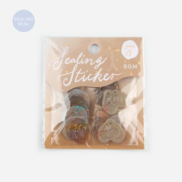 Foil Stamping "Phantom Flower" Sealing Sticker / BGM - Image 10