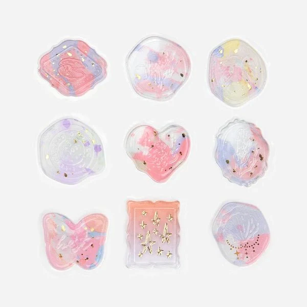 Foil Stamping "Phantom Flower" Sealing Sticker / BGM - Image 14