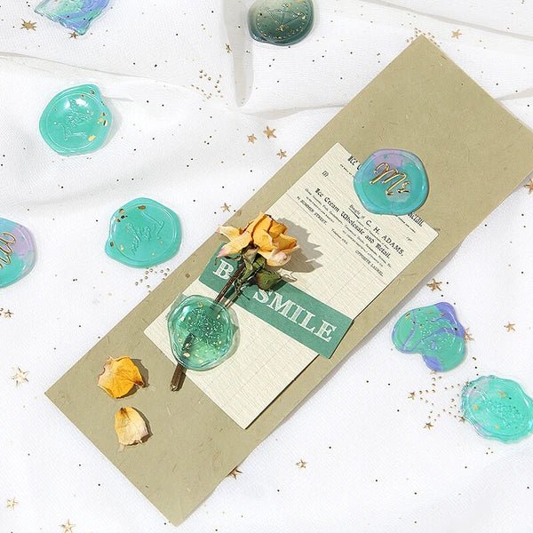 Foil Stamping "Phantom Flower" Sealing Sticker / BGM - Image 3