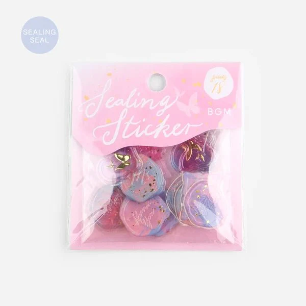 Foil Stamping "Phantom Flower" Sealing Sticker / BGM - Image 7