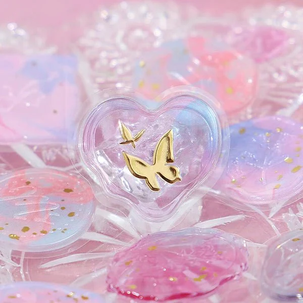 Foil Stamping "Phantom Flower" Sealing Sticker / BGM - Image 9