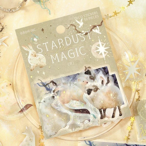 Foil Stamping "Stardust Magic" Clear Stickers / BGM - Image 8