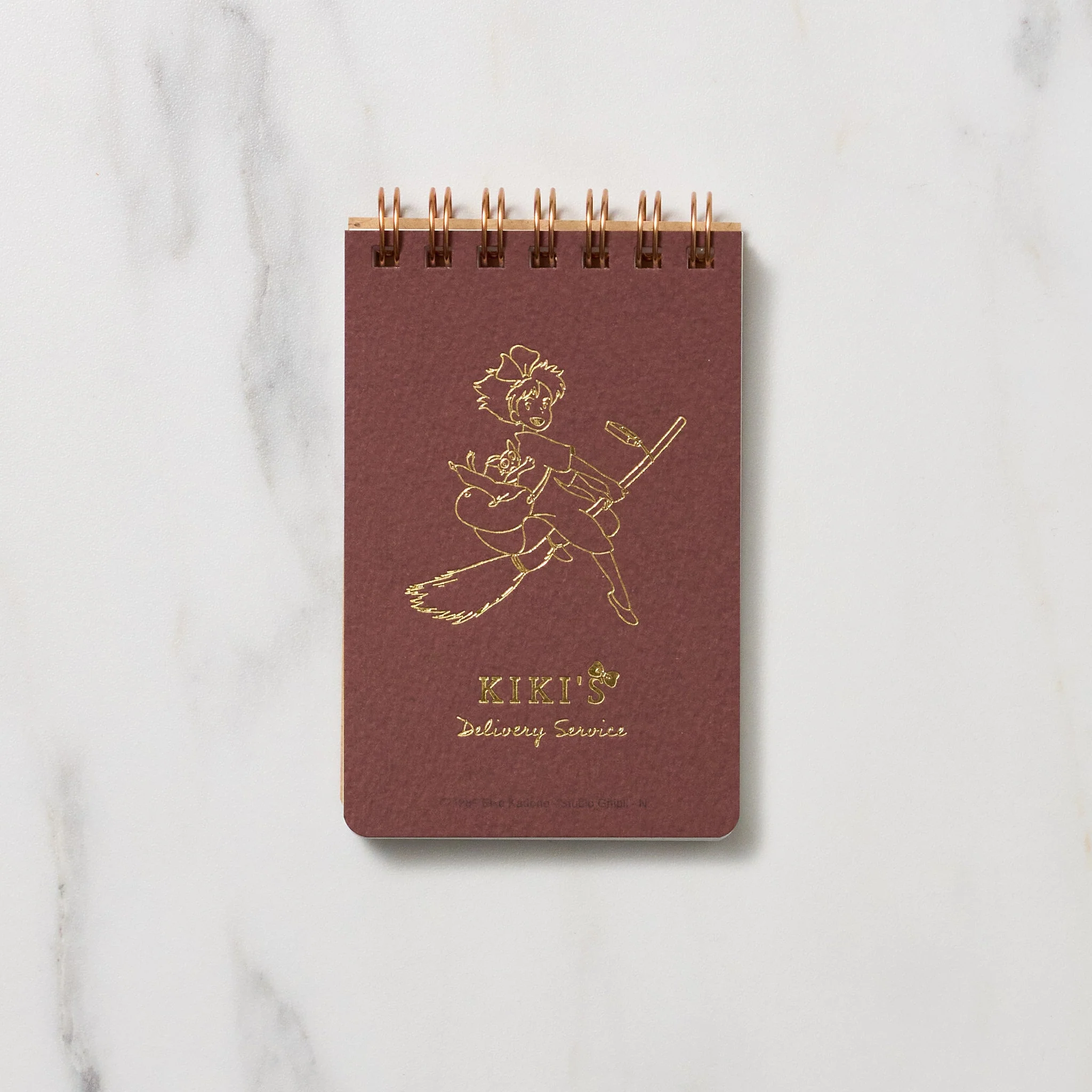 Studio Ghibli Foil Mini Ring Notebook / Movic - Image 3