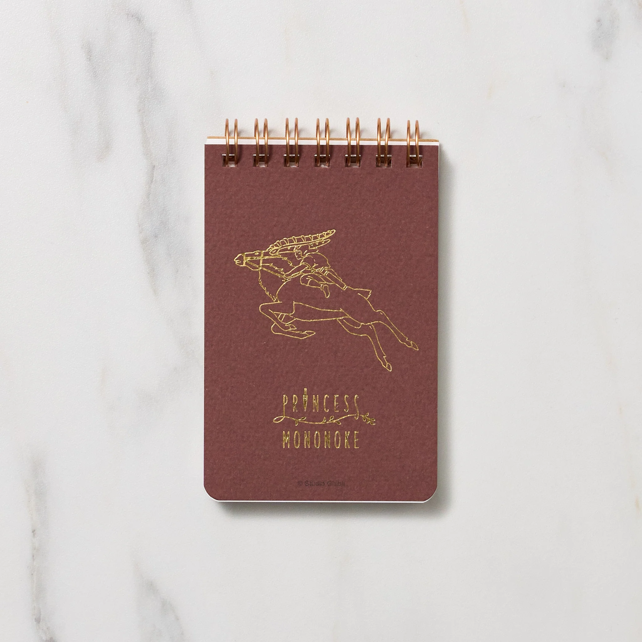 Studio Ghibli Foil Mini Ring Notebook / Movic - Image 4
