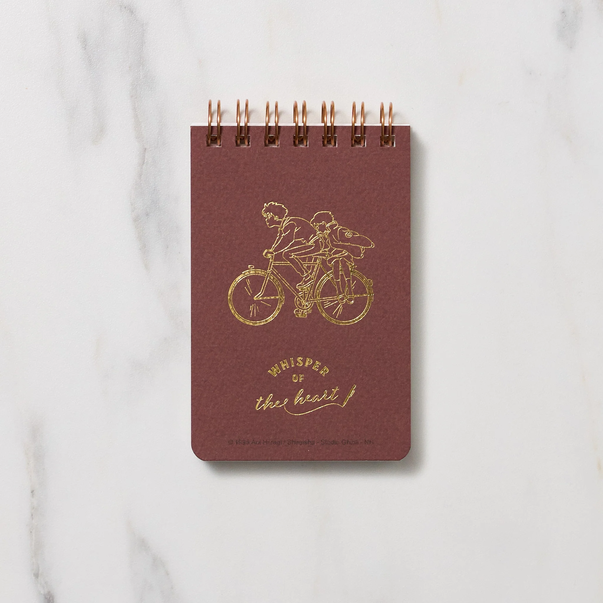 Studio Ghibli Foil Mini Ring Notebook / Movic - Image 6